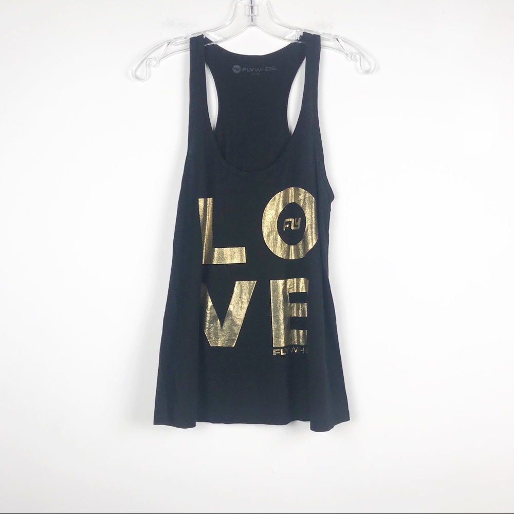 Flywheel sports women's tank top racerback medium